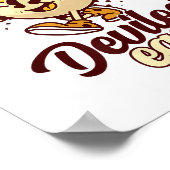 Poster Bad Day To Be A Deviled Egg Funny Thanksgiving Egg (Coin)