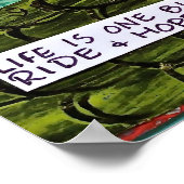 POSTER BAD GIRL ART MERMAID POSTER. (Coin)