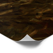 Poster Bad Lands National Park South Dakota Abstrait (Coin)