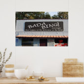 POSTER BADA BING (Cuisine)