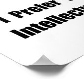 Poster Badass intellectuel nerd (Coin)