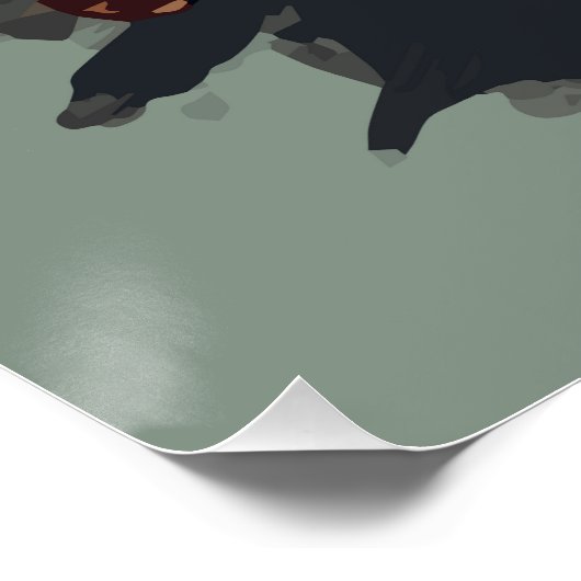 Poster Badass  Monkey (Coin)