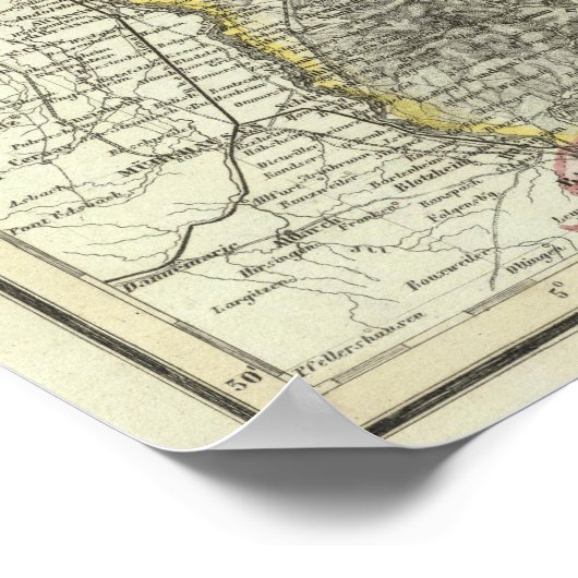 Poster Baden, Allemagne (Coin)