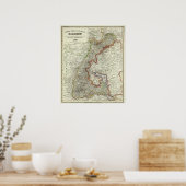 Poster Baden, Allemagne (Cuisine)