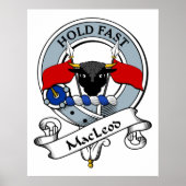 Poster Badge de clan MacLeod (Devant)