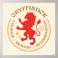Badge de la Fierté de la maison de lion rouge GRYF