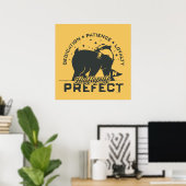 Poster Badge de Préfet de POUDLARD™ (Bureau à domicile)