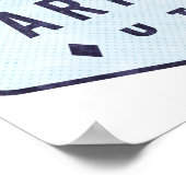 Poster Badge de ski Park City Utah (Coin)