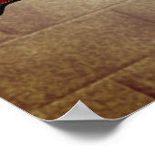 Poster Badge Wallace Clan sur l'affiche murale du château (Coin)