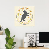 Poster Badger House Badger House Badger Badger Badge Badd (Bureau à domicile)