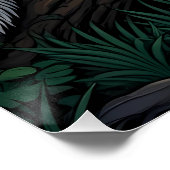 Poster Badger in Enchanted Forest (Coin)