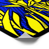 Poster Badger Retro PopArt (Coin)