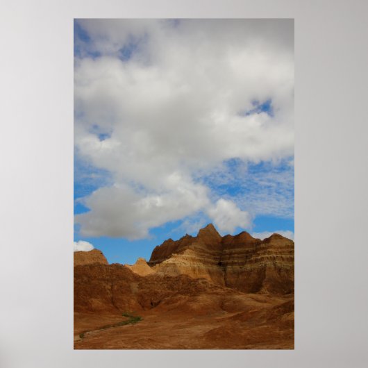 Poster Badlands National Park, Dakota du Sud (Devant)