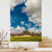 Poster Badlands National Park, Dakota du Sud (Cuisine)