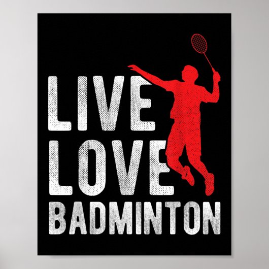 Poster Badminton (Devant)