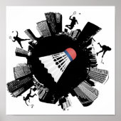 Poster Badminton (Devant)