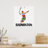 Poster Badminton (Cuisine)
