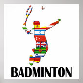 Poster Badminton (Devant)