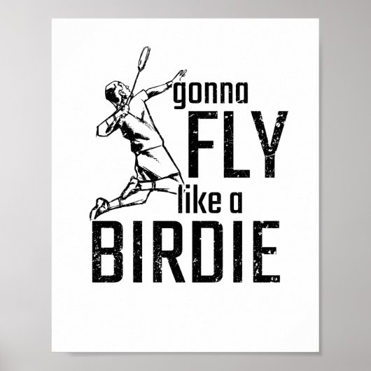 Poster Badminton (Devant)