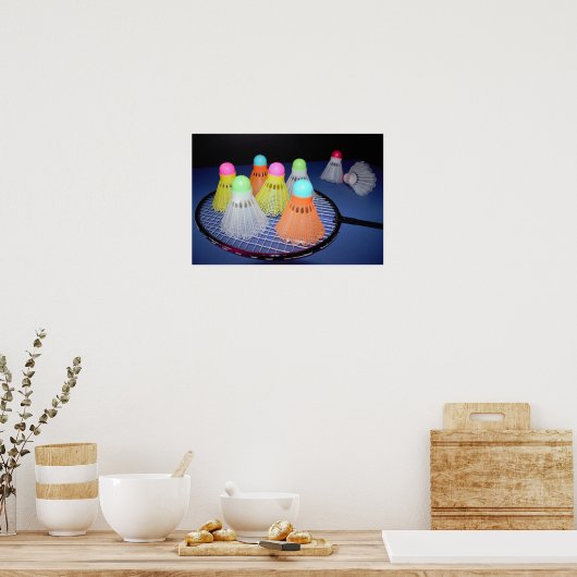 Poster Badminton (Cuisine)