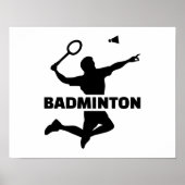 Poster Badminton (Devant)