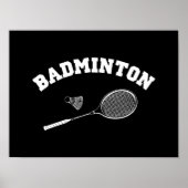Poster Badminton (Devant)