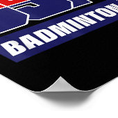 Poster Badminton 2021 États-Unis  (Coin)