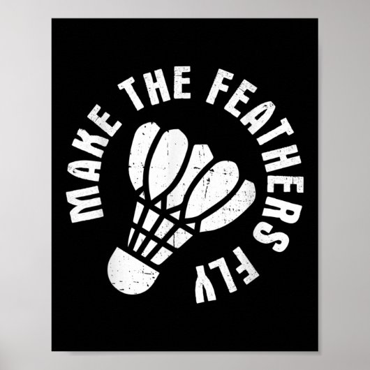 Poster Badminton 4  (Devant)