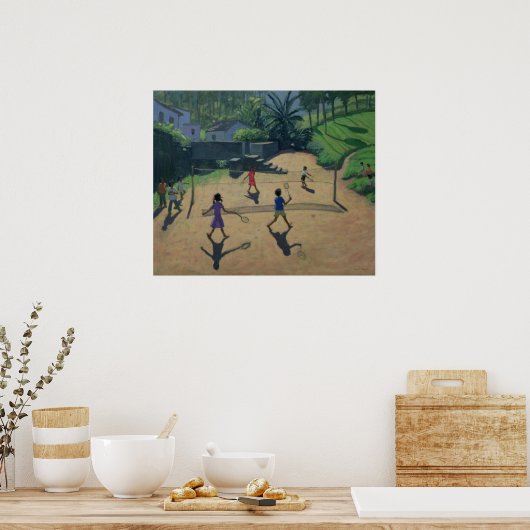 Poster Badminton Coonoor Inde (Cuisine)