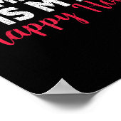 Poster Badminton Est Mon Heureuse Heure Badminton Drôle (Coin)