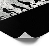 Poster Badminton Evolution - Moon Badminton Player  (Coin)