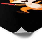 Poster Badminton Fox (Coin)