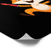 Poster Badminton Fox (Coin)