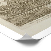 Poster Badminton House dans le Comté de Gloucester, engra (Coin)