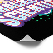 Poster Badminton I Racket Scientist I Badminton Racket Sh (Coin)