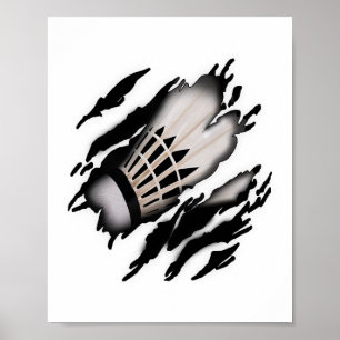 Poster Badminton In Me Design