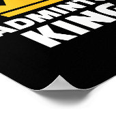 Poster Badminton King (Coin)