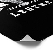 Poster Badminton Legend Shuttle Birdie Badminton (Coin)