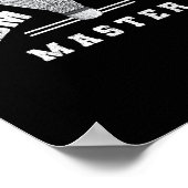 Poster Badminton Master Shuttle Birdie Badminton (Coin)