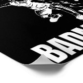 Poster Badminton Match Luck Skill Team Shuttle Coach Badm (Coin)