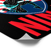 Poster Badminton Ninja Shirt Funny Badminton Player Badmi (Coin)