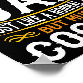 Poster Badminton Papa (Coin)