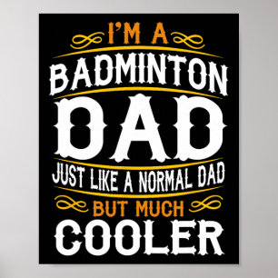 Poster Badminton Papa