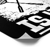 Poster Badminton Player - Racket Shuttle Badminton  (Coin)