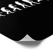 Poster Badminton Pour L'Évolution Humaine (Coin)