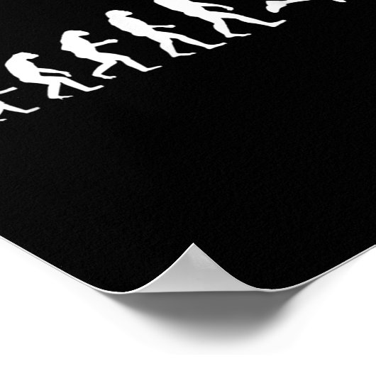 Poster Badminton Pour L'Évolution Humaine (Coin)