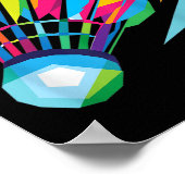 Poster Badminton Shuttle Badminton  (Coin)