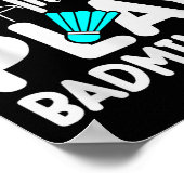 Poster Badminton Shuttle Racket Badminton Player 3  (Coin)