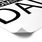 Poster Badminton Shuttle Racket Racquet - Just A Badminto (Coin)