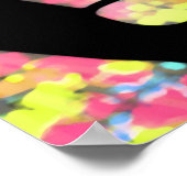 Poster Badminton Shuttlecock Art motif coloré cadeau (Coin)